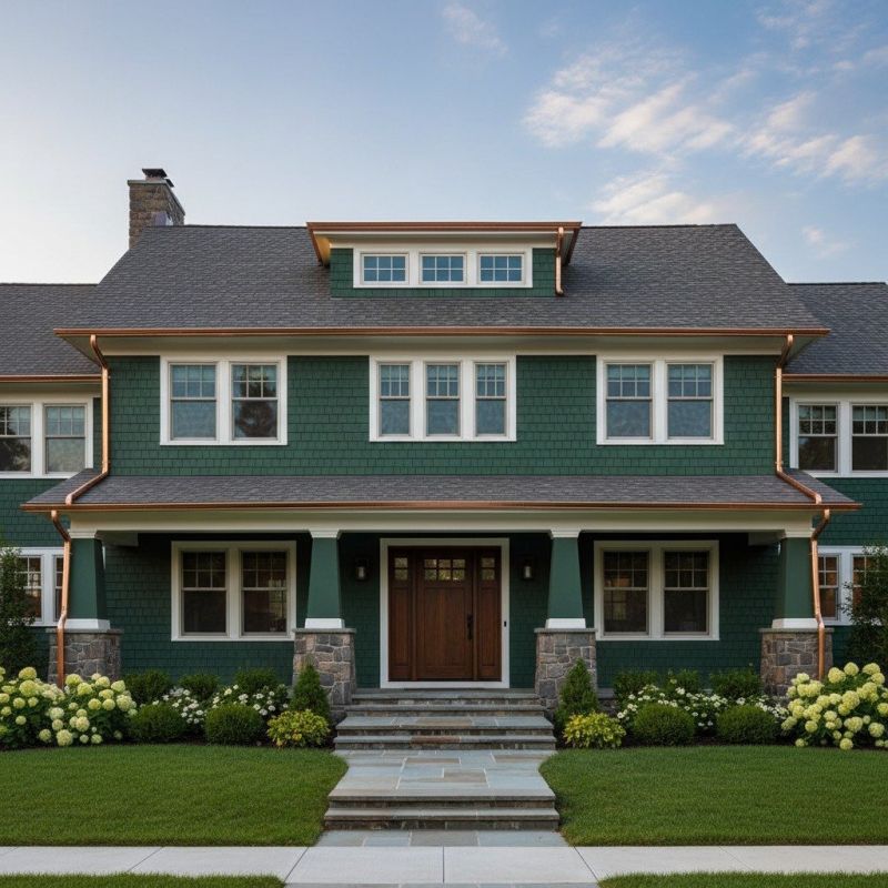 Copper Roof Installation